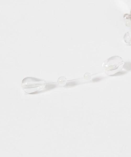 KBF（ケイビーエフ）の「シズクイヤリング（イヤリング・レディース・CLEAR/KHAKI・One）」の16枚目の写真