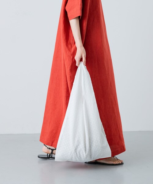 かぐれ（カグレ）の「ジャガードマルシェバッグ（その他雑貨・レディース・OFF/BLACK・FREE）」の4枚目の写真