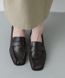 SENSE OF PLACE by URBAN RESEARCH | ワイドスクエアギャザーローファー(ローファー)