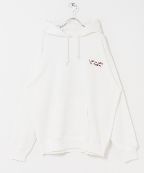 URBAN RESEARCH DOORS（アーバンリサーチドアーズ）の「TGT ロゴプリント フーディ（パーカー・メンズ・OFF/GREEN/BLACK・S/M/L/XL）」の7枚目の写真