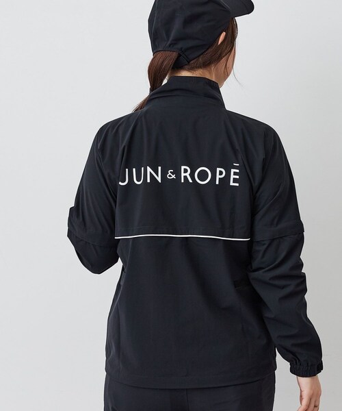 ROPE'(ロペ)の「レインジャケット/撥水・2WAY(その他アウター・レディース・ブラック・L/M/XL)」の6枚目の写真