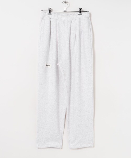 URBAN RESEARCH(アーバンリサーチ)の「dDdDdDd WIDE TAPERED SWEAT PANTS(スウェットパンツ・メンズ・M.GRAY/WHITE/BLACK/NAVY・S/M/L/XL/XXL)」の6枚目の写真