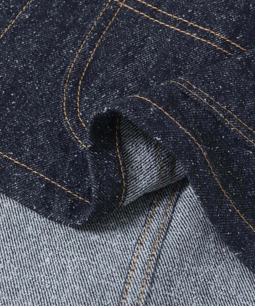 URBAN RESEARCH（アーバンリサーチ）の「Cale　コットンシルクデニムカバーオール（カバーオール・メンズ・Blue・3/4）」の12枚目の写真