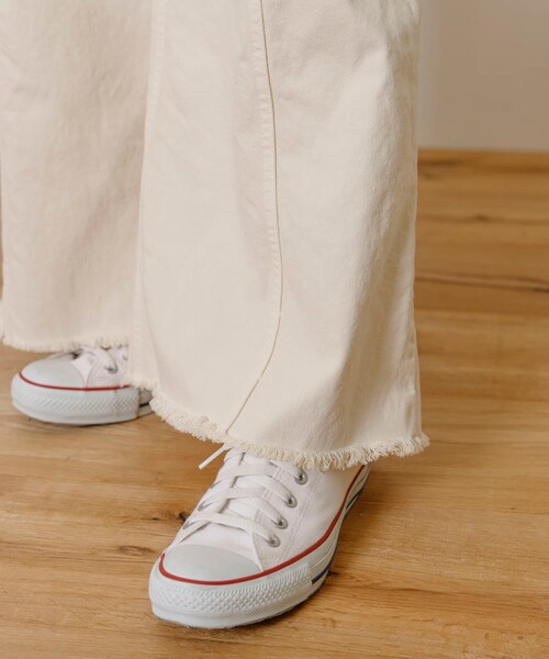 THE GOODLAND MARKET（ザグッドランドマーケット）の「old honey　-OH- 45℃ pants（その他パンツ・レディース・white/black・FREE）」の12枚目の写真