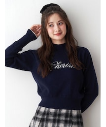 CALNAMUR | ロゴハイゲージトップス(ニット/セーター)