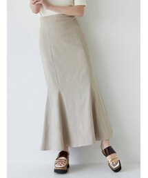 MURUA | リネンライクマーメイドスカート【セットアップ着用可能】(スカート)