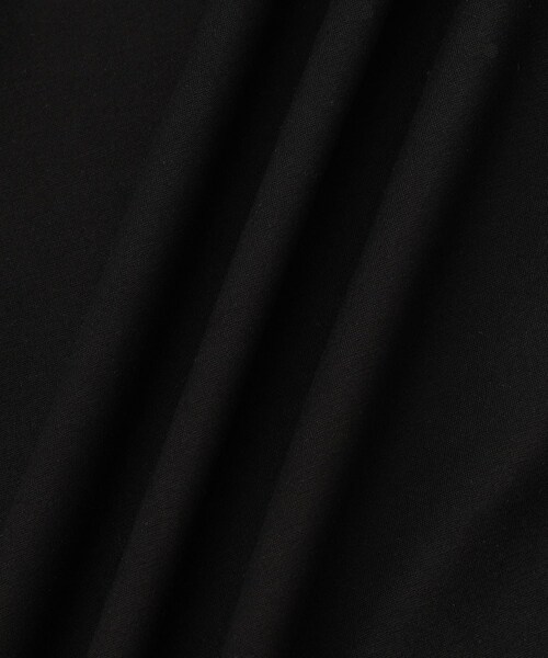 Jayro(ジャイロ)の「パールネックフレンチスリーブTシャツ(Tシャツ/カットソー・レディース・ブラック/ホワイト系・F)」の11枚目の写真
