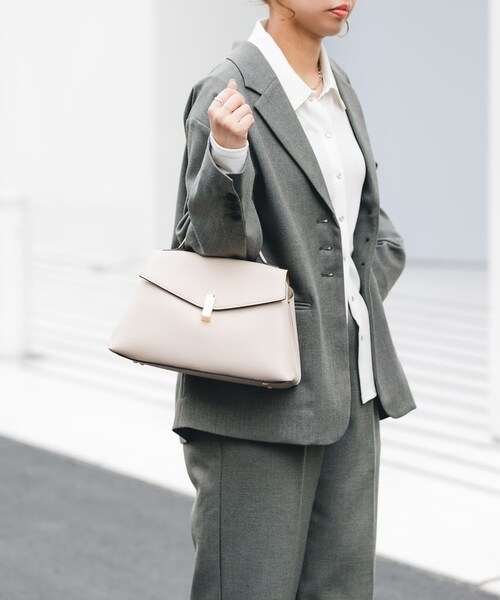 RODE SKO（ロデスコ）の「フラップワンハンドルバッグ（ハンドバッグ・レディース・BLACK/MOCHA/IVORY・One）」の5枚目の写真