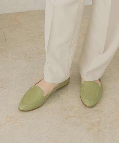RODE SKO（ロデスコ）の「『MADE IN JAPAN』ELKE やわらかスリッポン（スリッポン・レディース・MILK TEA/PISTACHIO/IVORY/BLACK/LIGHT GRAY/OFF WHITE/BROWN・36/37/38）」の7枚目の写真