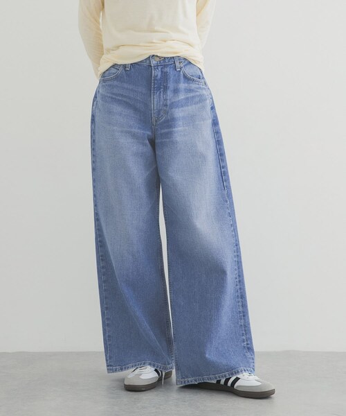 URBAN RESEARCH DOORS(アーバンリサーチドアーズ)の「『別注』Lee101×DOORS WIDE PANTS(デニムパンツ・レディース・ONE WASH/USED/BLUE OW・XS/S/M/L)」の20枚目の写真