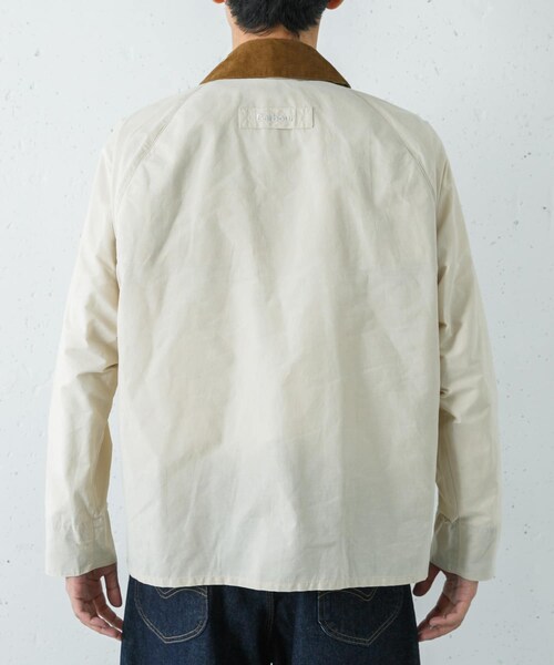 URBAN RESEARCH（アーバンリサーチ）の「Barbour　ICONS TRANSPORT CASUAL JACKET（テーラードジャケット・メンズ・OATMEAL/DARK NAVY/IVY GREEN・M/L/XL）」の19枚目の写真