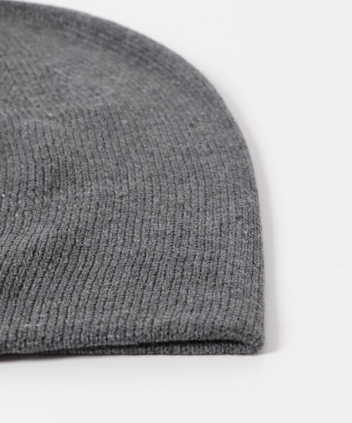 URBAN RESEARCH DOORS（アーバンリサーチドアーズ）の「Snow Peak Apparel　Flat Knit Cap（ニットキャップ/ビーニー・レディース・Grey/Black・one）」の9枚目の写真