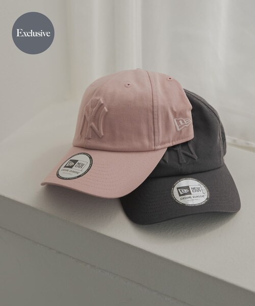 URBAN RESEARCH(アーバンリサーチ)の「『別注』New Era×URBAN RESEARCH CASUAL CLASSIC(キャップ・レディース・GRAPHITE/ASH BROWN/NEW OLIVE/PIN ROUGE・-)」の4枚目の写真