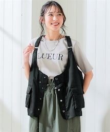 nissen | 多ポケット軽量ベスト（ハンズフリー）【私の味方服】＜大きいサイズ有＞(ベスト)