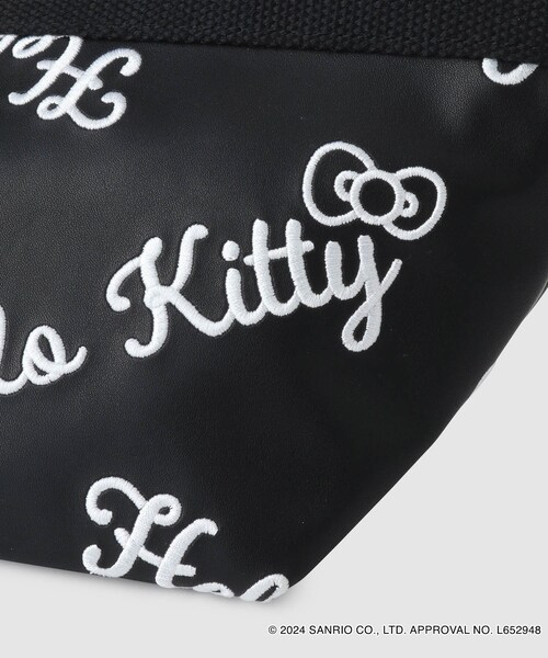 ROPE'（ロペ）の「【一部店舗限定】HELLO KITTY トートバックMedium（トートバッグ・レディース・ブラック/ホワイト・F）」の15枚目の写真