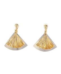 UN3D. | W TRIANGLE EARRING(イヤリング)