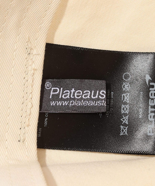 ADAM ET ROPE'(アダムエロペ)の「【PLATEAU STUDIO/プラトー スタジオ】Logo cap(キャップ・メンズ・グリーン/レンガ・F)」の11枚目の写真