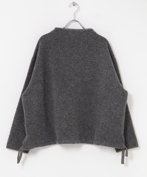 かぐれ（カグレ）の「Boa pullover（Tシャツ/カットソー・レディース・BEIGE/CHARCOAL・FREE）」の10枚目の写真