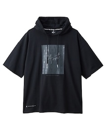 nissen | デザインロゴビッグ半袖Tパーカー（吸水速乾・UVカット）　ant（アント）(Tシャツ/カットソー)