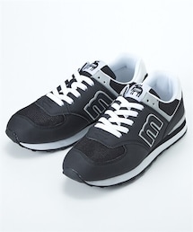 nissen | 【ゆったり幅広】moz(モズ)ロゴスニーカー(ワイズ4E)(スニーカー)