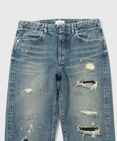 ADAM ET ROPE'（アダムエロペ）の「【TANAKA/タナカ】STRAIGHT JEAN TROUSERS 60B（デニムパンツ・メンズ・ブルー系・28/30/32）」の5枚目の写真