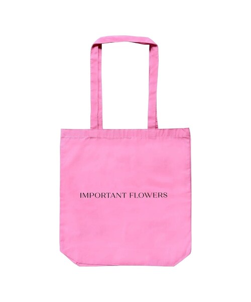 bonjour records(ボンジュールレコーズ)の「Important Flowers by Sofia Coppola/インポータント・フラワーズ TOTE BAG(トートバッグ・レディース・ピンク・F)」の2枚目の写真