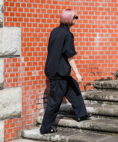 URBAN RESEARCH(アーバンリサーチ)の「Wide Dad SHADE TECH ポロシャツ(ポロシャツ・メンズ・D.NAVY・1/2)」の10枚目の写真