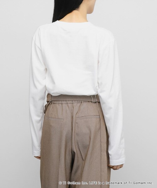 KBF（ケイビーエフ）の「GOOD ROCK SPEED　LIFE PC TEE（Tシャツ/カットソー・レディース・WHITE・FREE）」の5枚目の写真