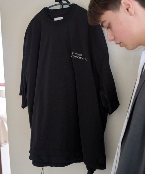 別注』SFC×URBS SUPER BIG SS MESH TEE