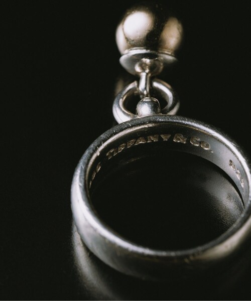 ADAM ET ROPE'（アダムエロペ）の「【VINTAGE JEWELRY】TIFFANY ボールダングル　コンビ　リング　指輪　925　#9（リング・メンズ・シルバー・F）」の3枚目の写真