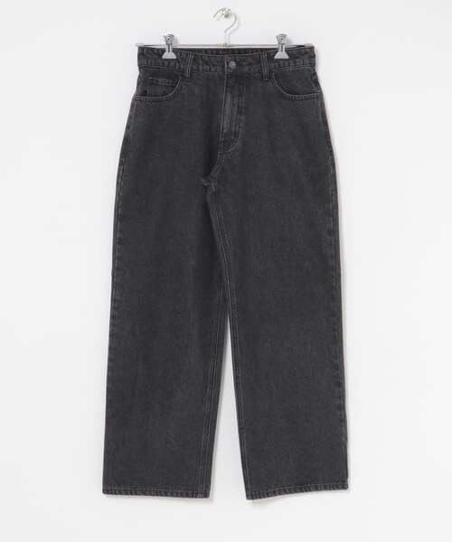 SENSE OF PLACE by URBAN RESEARCH（センスオブプレイスバイアーバンリサーチ）の「ストレートデニムパンツ（デニムパンツ・メンズ・BLACK/BROWN/L.INDIGO・S/M/L）」の12枚目の写真