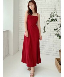 RESEXXY | フロントギャザーキャミワンピース(ワンピース)