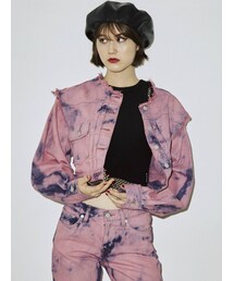 jouetie | カラーアメスリブラトップ(タンクトップ)