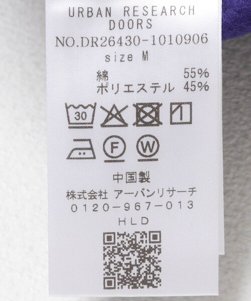 URBAN RESEARCH DOORS(アーバンリサーチドアーズ)の「『別注』PENNEYS×DOORS THE FOX ハーフジップスウェット(スウェット・メンズ・ASH GRAY/CHARCOAL/PURPLE・M/L/XL)」の19枚目の写真