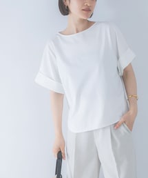 URBAN RESEARCH ROSSO WOMEN | UVカットデザインスリーブプルオーバー(Tシャツ/カットソー)