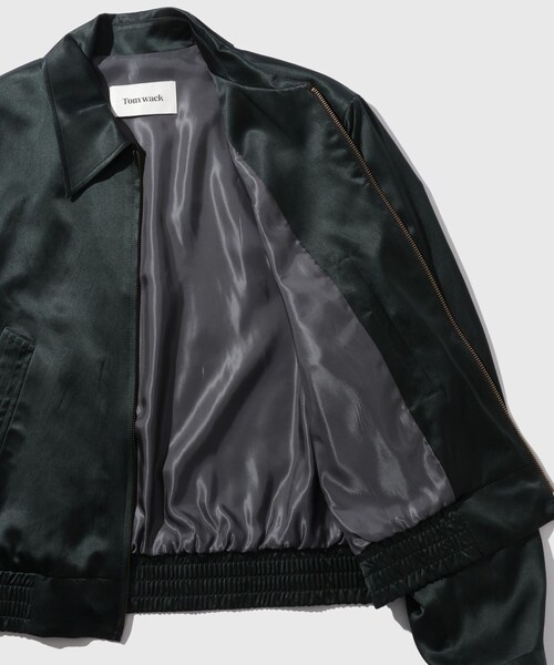 ADAM ET ROPE'（アダムエロペ）の「【TONYWACK/トニーウェック】SILK COTTON SWING JACKET（その他アウター・メンズ・グリーン/ワイン・L/M）」の12枚目の写真