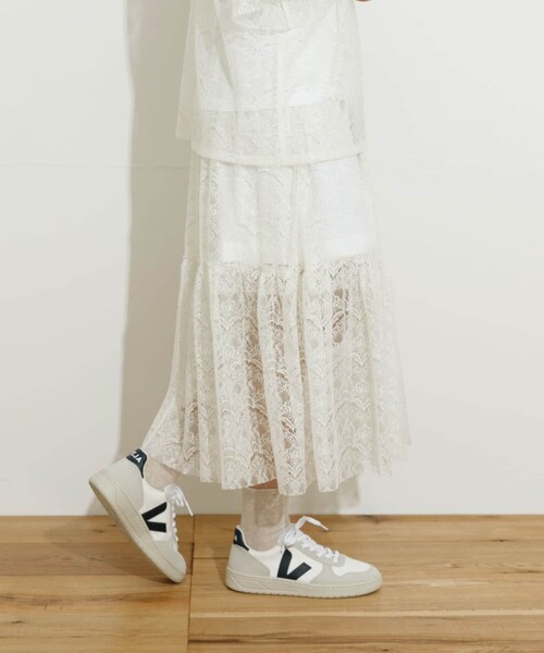 THE GOODLAND MARKET(ザグッドランドマーケット)の「SREU Layered Lace Skirt(スカート・レディース・WHITE1/WHITE2/BLACK1/BLACK2・M)」の22枚目の写真