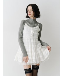 jouetie | ボリュームレースキャミワンピース(ワンピース)