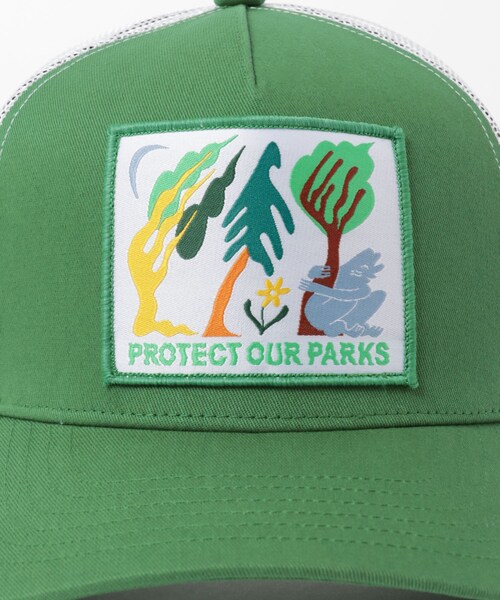 THE GOODLAND MARKET（ザグッドランドマーケット）の「PARKS PROJECT　US PROTECT OUR PARKS HAT（キャップ・メンズ・GREEN・FREE）」の9枚目の写真