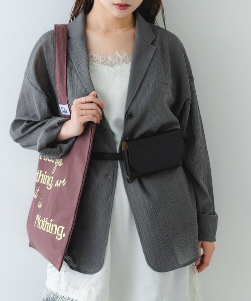 RODE SKO（ロデスコ）の「ウエストポーチベルトバッグ（ボディバッグ/ウエストポーチ・レディース・BLACK/CAMEL/OFF・One）」の2枚目の写真