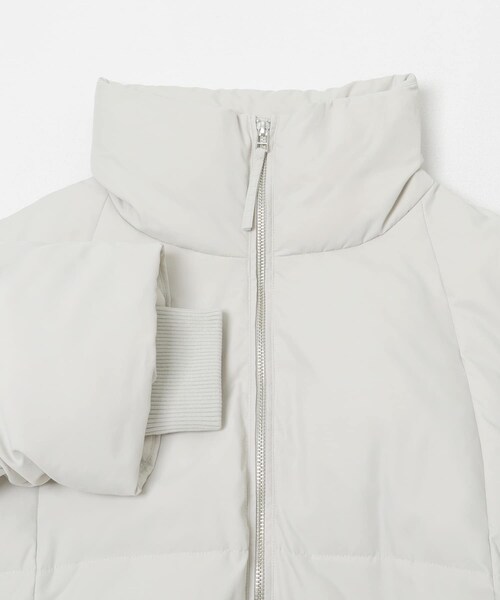 URBAN RESEARCH Sonny Label（アーバンリサーチサニーレーベル）の「ダブルジップスタンドダウンジャケット（その他アウター・レディース・ブラック/ライトグレー/チャコール・Free）」の22枚目の写真