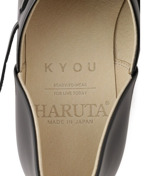 ADAM ET ROPE'(アダムエロペ)の「【KYOU(キョウ)】SHEPHERD Multiway Modified Spock by HARUTA(ローファー・レディース・ブラック・22.5/23/23.5/24)」の12枚目の写真