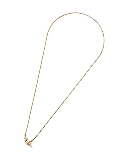 ADAM ET ROPE'（アダムエロペ）の「snake chain necklace（ネックレス・レディース・ゴールド/シルバー・F）」の6枚目の写真