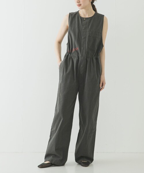 URBAN RESEARCH（アーバンリサーチ）の「『別注』PAY-DAY×URBAN RESEARCH　オールインワン（つなぎ/オールインワン・レディース・NATURAL/CHARCOAL・Free）」の5枚目の写真