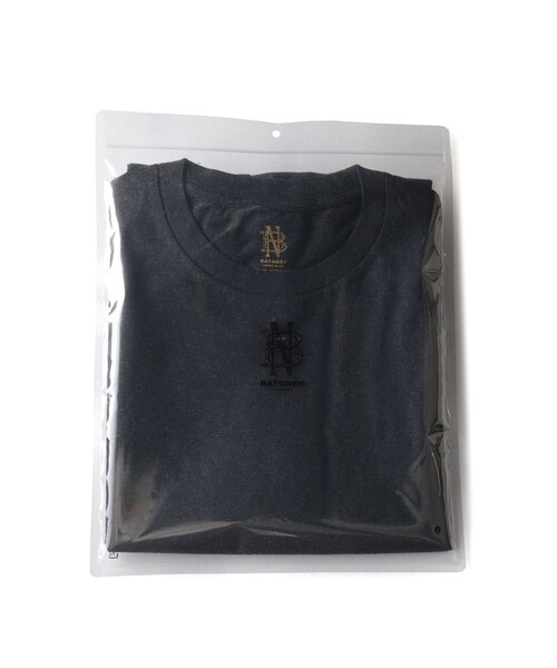 ADAM ET ROPE'(アダムエロペ)の「【BATONER(バトナー)】MERIYASU T-SHIRT (PACK)(Tシャツ/カットソー・レディース・ブラック/ホワイト・F)」の14枚目の写真