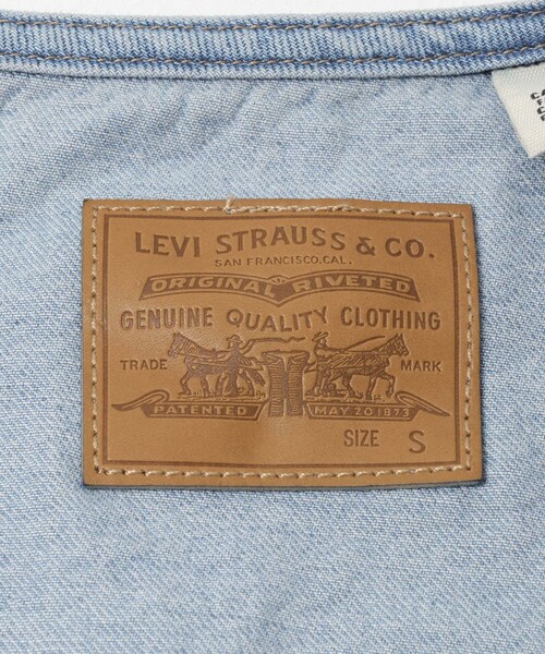 URBAN RESEARCH（アーバンリサーチ）の「LEVI’S　COLLARLESS 90S TRUCKER（デニムジャケット・レディース・RURAL VIEW/T F TRKR・S）」の11枚目の写真