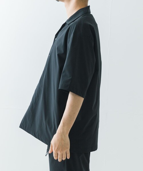 URBAN RESEARCH（アーバンリサーチ）の「『XLサイズあり』『撥水』SOLOTEX STRETCH SHORT-SLEEVE SHIRTS（シャツ/ブラウス・メンズ・ICE GRAY/BLACK/D.NAVY・M/L/XL）」の6枚目の写真