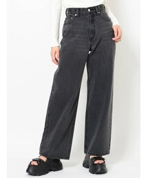 EVRIS | BACKスラッシュワイドデニムパンツ(デニムパンツ)