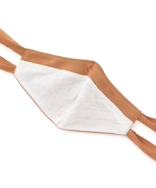 ADAM ET ROPE'（アダムエロペ）の「【トロワズィエムチャコ】リボンマスク（その他・レディース・ブラック/グレー系/ダークブラウン/サックス/クリーム・F）」の14枚目の写真