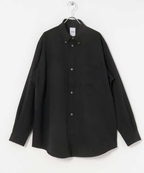 URBAN RESEARCH（アーバンリサーチ）の「nym　MINIMAL GAB BUTTONDOWN SHIRTS（シャツ/ブラウス・メンズ・NAVY/BLACK・M/L）」の6枚目の写真